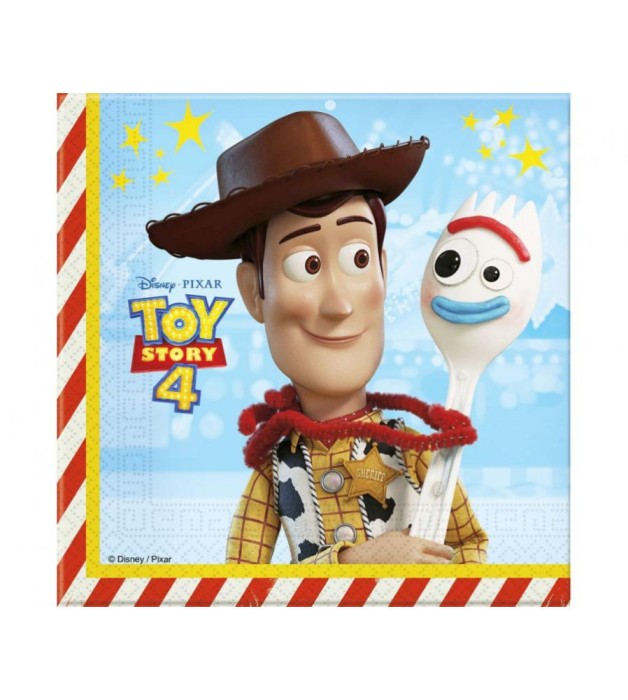 Set 20 servetele petrecere Toy Story 4 , 33 x 33 cm