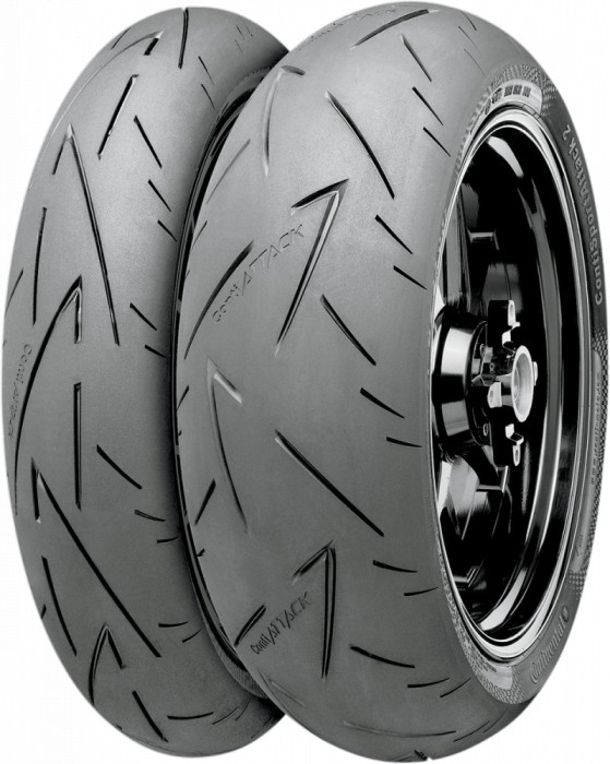 Anvelopa Continental Sport Attack 2 120/70ZR17 (58W) TL Cod Produs: MX_NEW 03010355PE