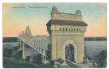 2261 - CERNAVODA, Dobrogea, Bridge Carol I, Romania - old postcard - unused