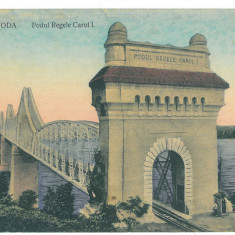 2261 - CERNAVODA, Dobrogea, Bridge Carol I, Romania - old postcard - unused