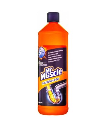 Gel pentru desfundarea Tevilor, Mr Muscle, 1L foto