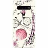 Husa silicon personalizata pentru Samsung Galaxy S10, Paris