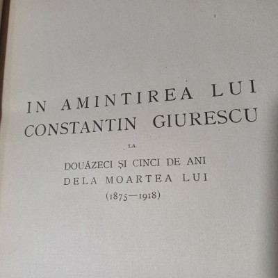 IN AMINTIREA LUI CONSTANTIN GIURESCU-1944 X2. foto