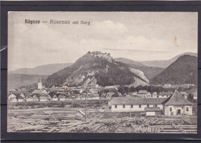 RASNOV ( BRASOV) VEDERE GENERALA SI CETATEA foto