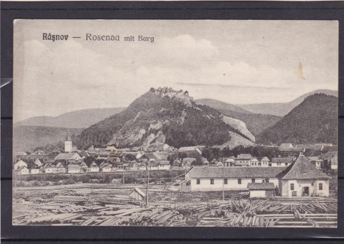 RASNOV ( BRASOV) VEDERE GENERALA SI CETATEA