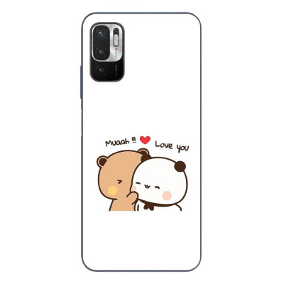 Husa compatibila cu Xiaomi Redmi Note 10 5G Silicon Gel Tpu Model Bubu Dudu Muaah Love You foto