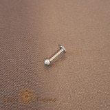 Piercing Titan cu Tija Dreapta si Bila Mica