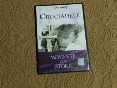 DVD film documentar CRUCIADELE/ Momente din istorie/Colectia Discovery Channel foto