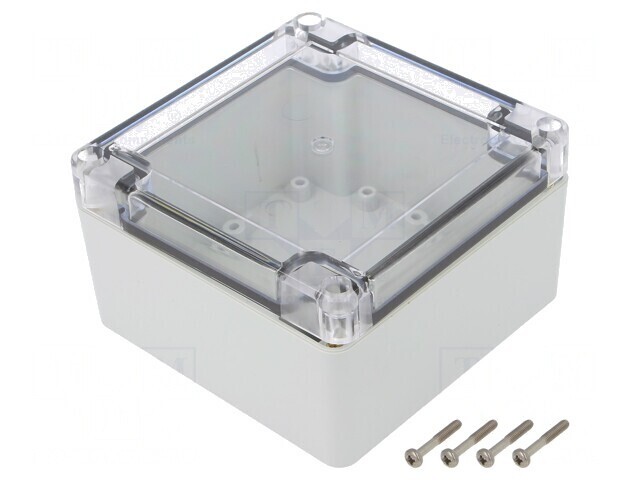 Carcasă Universală cu Bucșă din Alamă 105x105x60 mm