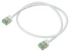 Patch cord U/FTP Cat 8.1 0,5m LSZH alb 32AWG, Goobay