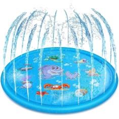 Fantana arteziana pentru copii, cu sprinklere pentru apa, de exterior, APF Multicolor