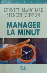 MANAGER LA MINUT-KENNETH BLANCHARD, SPENCER JOHNSON foto