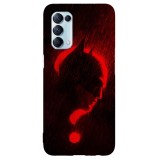 Husa compatibila cu Oppo A5 (2020) model Batman, Silicon, TPU, Viceversa, Transparent, Carcasa