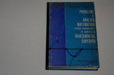Probleme de analiza matematica concursurile admitere - Rosculet - Popescu foto