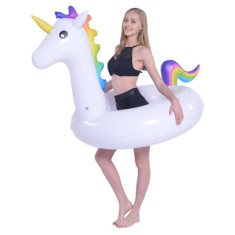 Colac de inot unicorn - 115cm foto