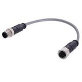 Cablu senzori automatizări HARTING 5 pini PVC 2m M12 mamă-tată