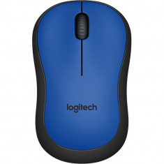 Mouse wireless Logitech M220 Silent, Albastru