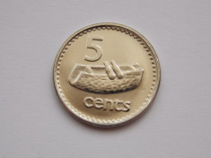 5 CENTS 2000 FIJI - UNC foto