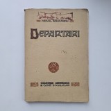Mihail Sadoveanu, Departari, Bucuresti, Insitutul de Arte Grafice E. Marvan, editie princeps 1930, Exlibris Haralambie Stoenescu