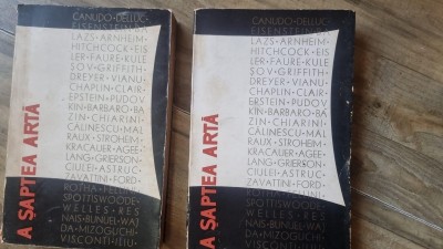 A saptea arta, scrieri despre arta filmului - Ervin Voiculescu vol.I si II foto