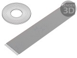 Cablu Bandă 1,27mm 12x26AWG PVC Neecranat