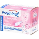 Rezerve pentru aspirator nazal ProRhinel, ergonomice, cu filtru absorbant, 20 buc