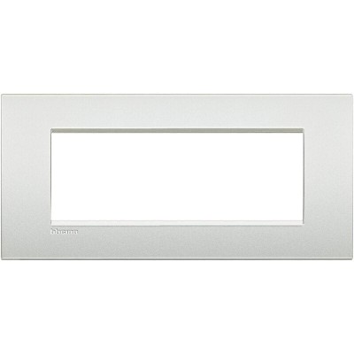 Rama Ornament 7M AIR Living Light Bticino Alb Perlat LNC4807PR foto