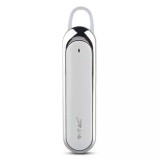Headset bluetooth 170mah - alb, V-TAC