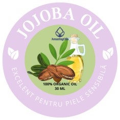 JOJOBA - Ulei virgin-(Simmondsia chinensis ) sticla cu pipeta 30 ml