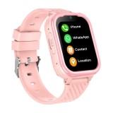 Cumpara ieftin Ceas Smartwatch copii 4G, Slot Cartela SIM, WhatsApp, GPS, Wi-Fi, Camera, Mod Spion, Buton SOS, Apel Video, Mesaj Vocal, GITECH&reg; G39, Roz