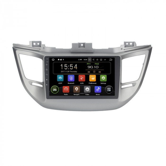 Navigatie Auto Multimedia cu GPS Android Hyundai ix35 Tucson (2014 - 2018), 2GB RAM +16 GB ROM, Internet, 4G, Aplicatii, Waze, Wi-Fi, USB, Bluetooth,