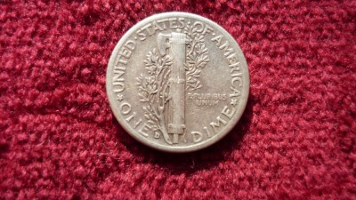 1 DIME 1943 ARGINT ***** foto