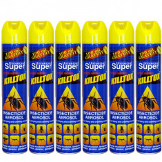 6 x Killtox, Spray Insecticid aerosol, 6 x 500ml