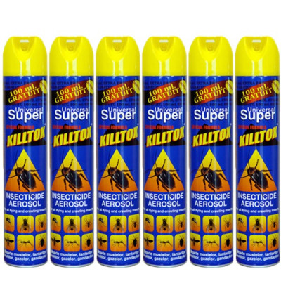 6 x Killtox, Spray Insecticid aerosol, 6 x 500ml foto