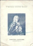 Dimitrie Cantemir - Bibliografie selectiva