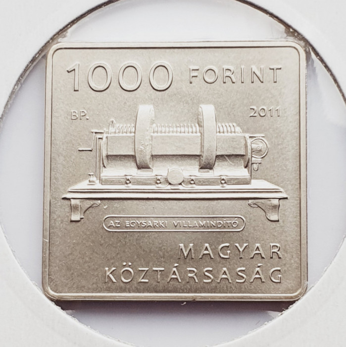 2832 Ungaria 1000 Forint 2011 Jedlik &Aacute;nyos km 829 UNC