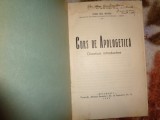 Curs de apologetica / chestiuni introductive - Ioan Gh,Savin ( dedicatie , semnatura / carte veche , religie , an 1935 )