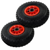 Cumpara ieftin Roti carucior industrial, 2 buc., cauciuc 3.00-4 (245x82)