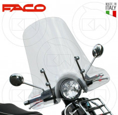 Parbriz mare (inalt) transparent (iarna) Vespa Granturismo - GT - GTS - GTS Touring - Super GTS 125-200-250-250-300cc foto