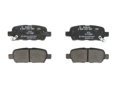 Set placute frana,frana disc INFINITI FX (2002 - 2008) BOSCH 0 986 494 090 foto