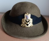 M2 9 - Cascheta militara - Palarie militar femeie - negru - piesa de colectie