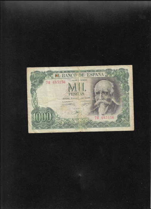 Spania 1000 1.000 pesos 1971 seria685156
