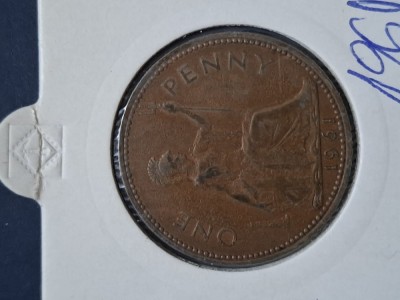 One penny 1961 foto