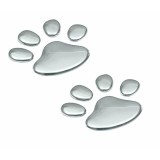 Autocolant 3D crom Bear paw Garage AutoRide