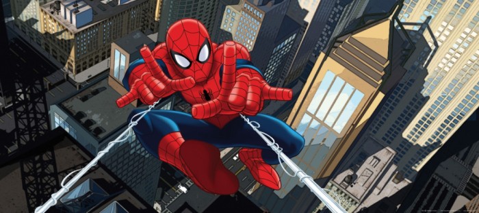 Fototapet Spiderman - 202x80 cm