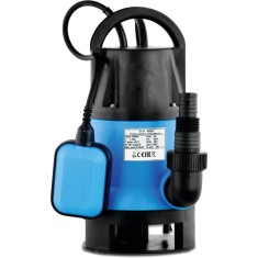 Pompă de scufundare, pompă de puț, pompă submersibilă 1&quot; x 1 1/2&quot; x 1&quot; racord x filet exterior x racord, 2.5A, 230VAC, albastru, tip IP 750
