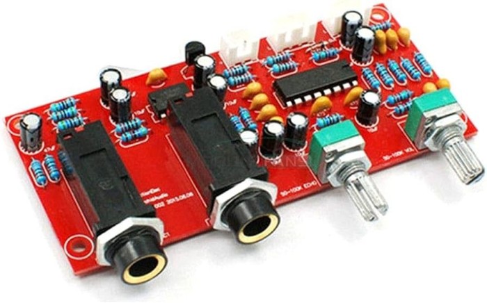 Kit preamplificator Karaoke DIY