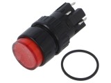 Comutator ONPOW LAS1Y-11/R-IP40 apăsare 2 poziții SPDT 2A 220VAC
