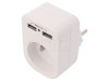 PLASTROL Conector Alimentare AC Splitter Uni-Schuko Cu Impamantare 250V 10A W-01146