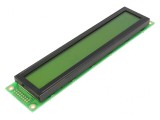 Afișaj LCD alfanumeric 20x2 STN Positive 180x40mm LED